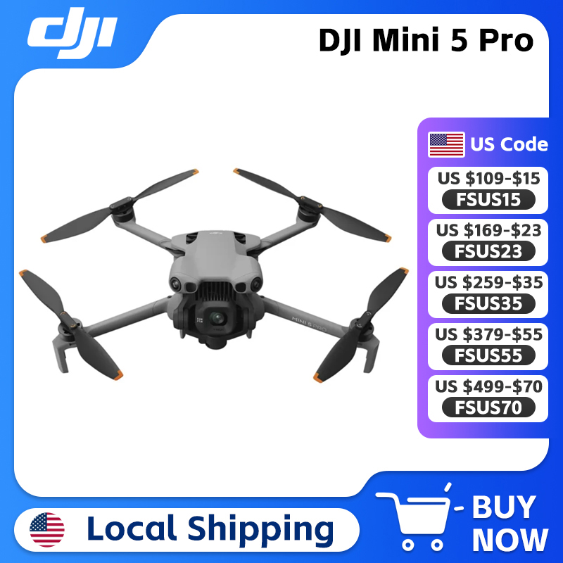 Drone Gimbal 3 Axis - DJI Mini 5 Pro Câmera CMOS