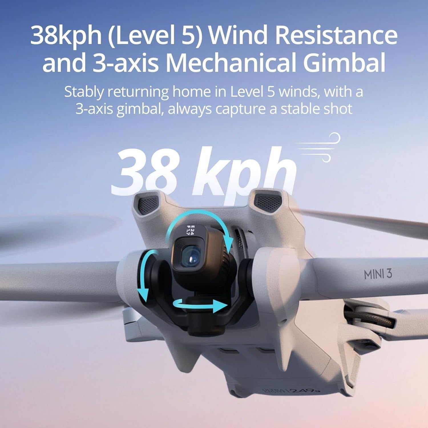 Drone DJI Mini 3 Usado e Refor - Drone Gimbal 3 Axis avaliação e preço